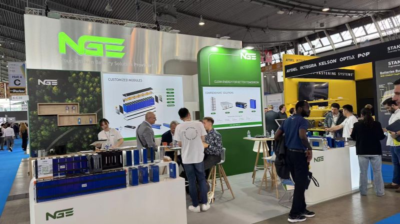 NGE Tech Showcases Advanced Lithium Battery Solutions at The Battery Show Europe 2025 - Image 1